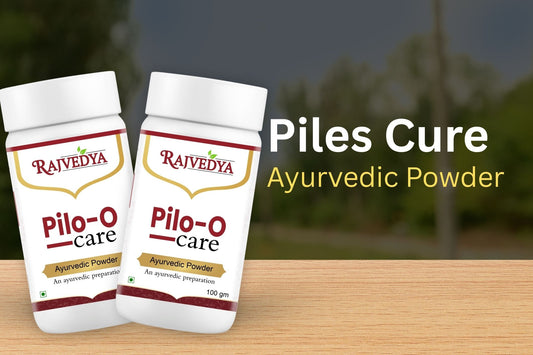 Rajvedya Piles Cure Powder: A Natural Ayurvedic Solution for Piles Relief